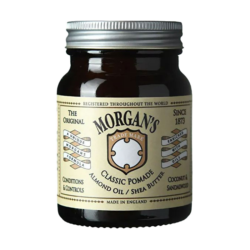 Чоловіча помада для укладання волосся Morgan's Classic Pomade Середня фіксація, з мигдальною олією та олія ши, 100 г